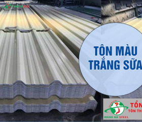 Bảng Báo Giá Tôn Màu Trắng Sữa