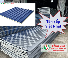 Bảng Báo Giá Tôn Xốp Việt Nhật