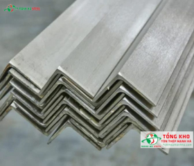 V góc dập inox 75x75mm