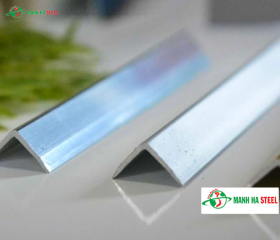 V góc dập inox 25x25mm